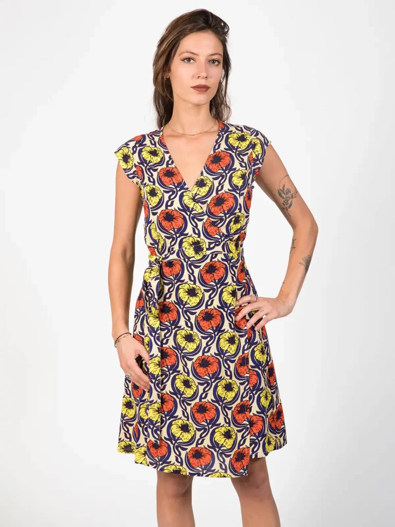 NAOKO – Robe courte “Akemi”