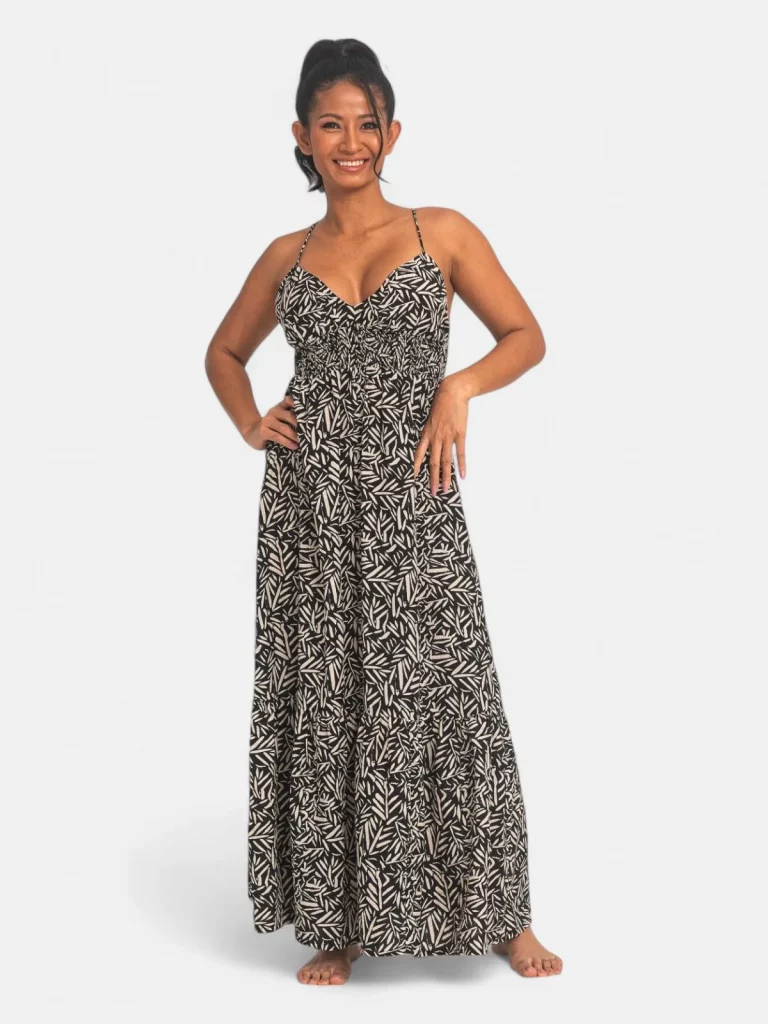 BAYA LUMA – Robe longue “Maëlia”